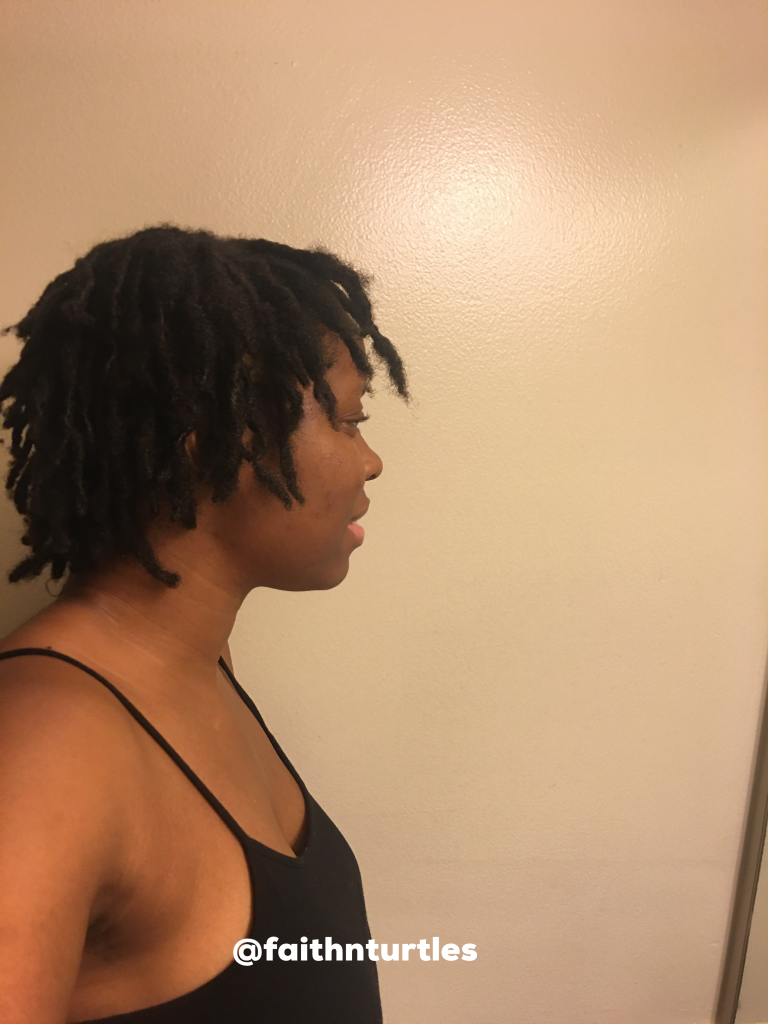 flaxseed gel to retwist starter locs for 7 month loc update