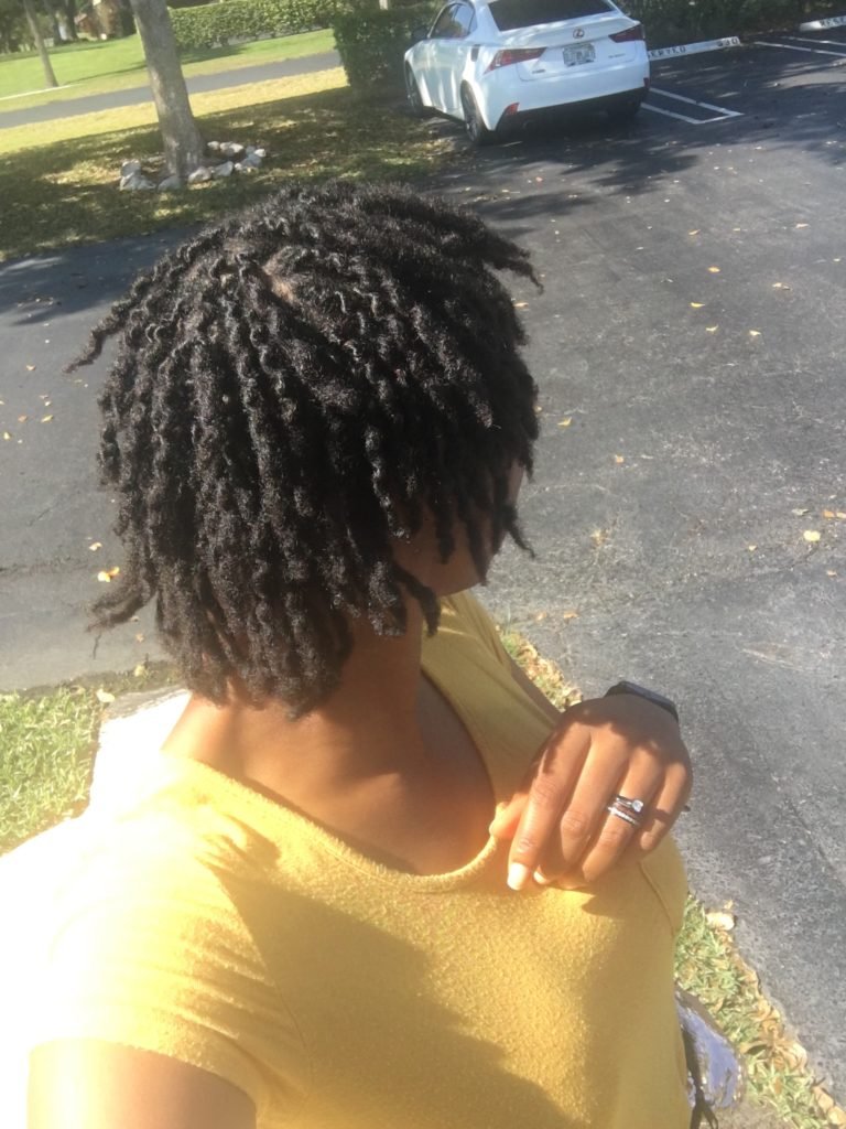 how to start locs with two-strand twist